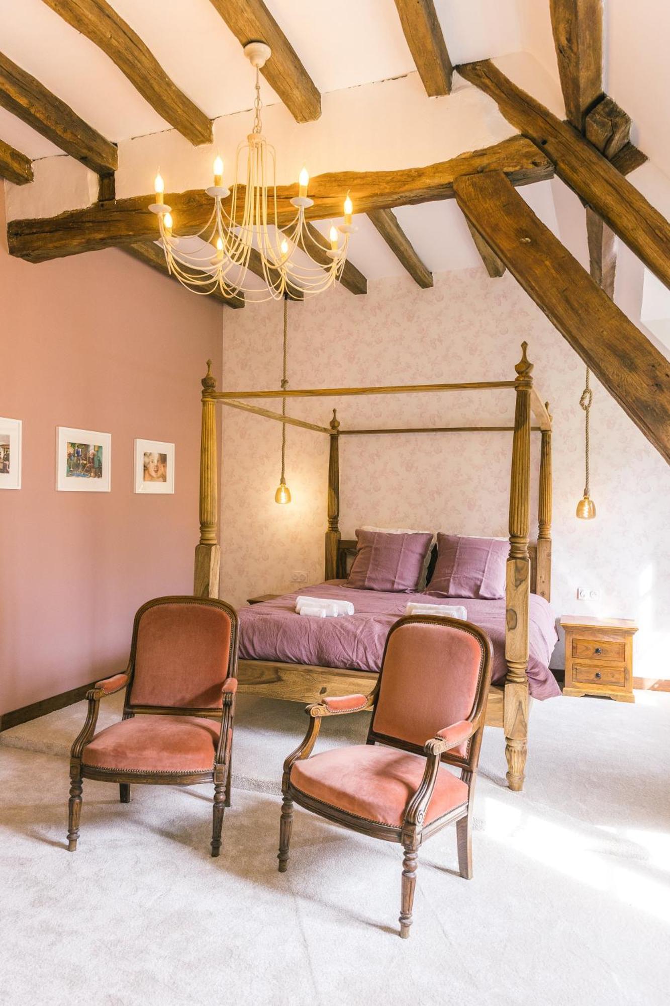 Maison D'Hotes Le Prieure Du Preux Sepeaux-Saint-Romain Dış mekan fotoğraf